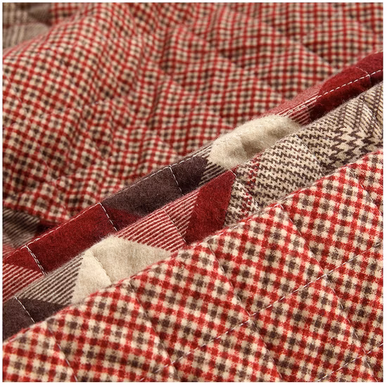 Elektrische warme, weiche Heizdecke aus Flanell im neuen Design für den Winter