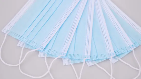 En14683/FDA 510K Level-3 Einweg-Gesichtsmaske für medizinische Zwecke 3-lagige atmungsaktive chirurgische Gesichtsmaske